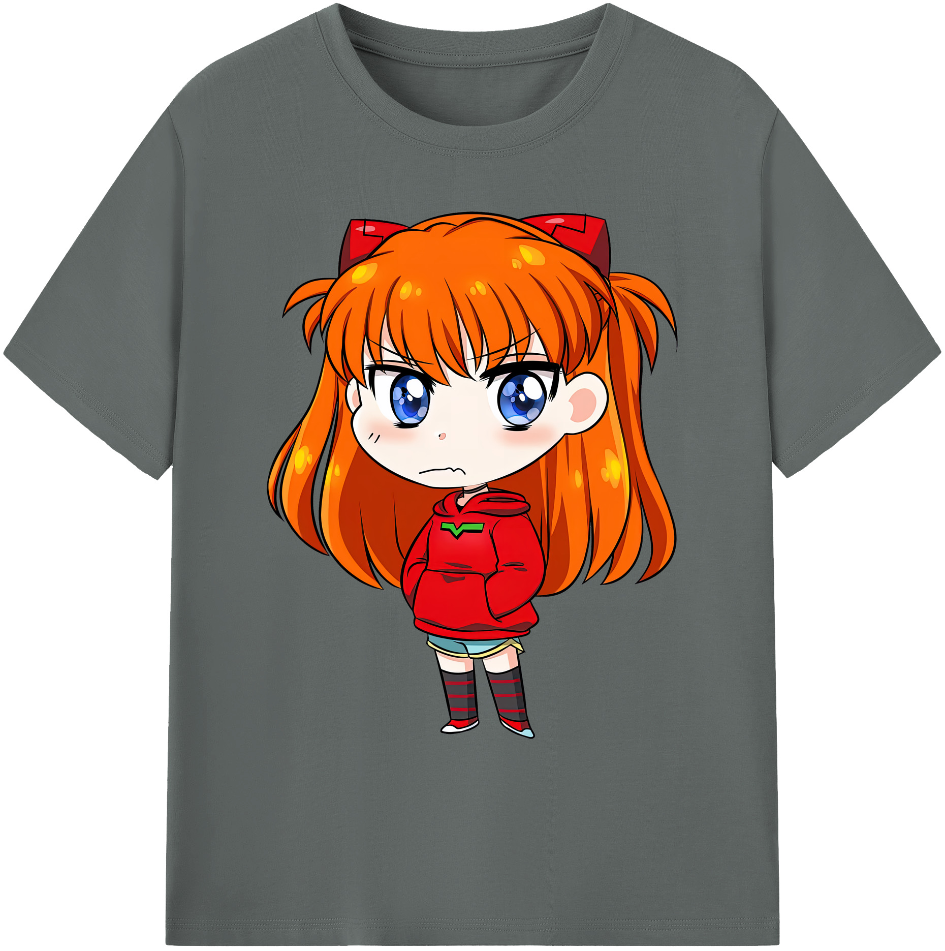 （画像用） EVA 新世紀エヴァンゲリオン 綿100％ メンズ半袖Tシャツ｜肌触りやわらか＆通気性